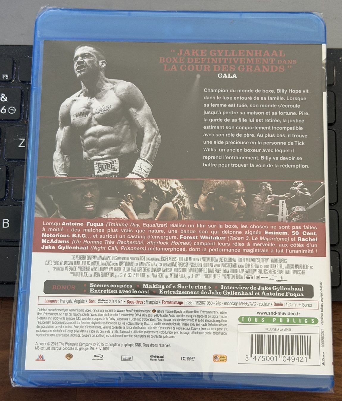 Tutti i DVDs: La rage au ventre (2015) - Blu-ray – Nuovo e nell'imballaggio originale da Semsales venduto da __Florian__ 2