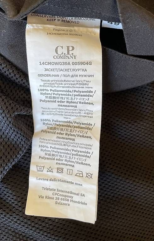 Giacche: Giacca CP Company – Usato da Pregassona venduto da manueldepaola 1