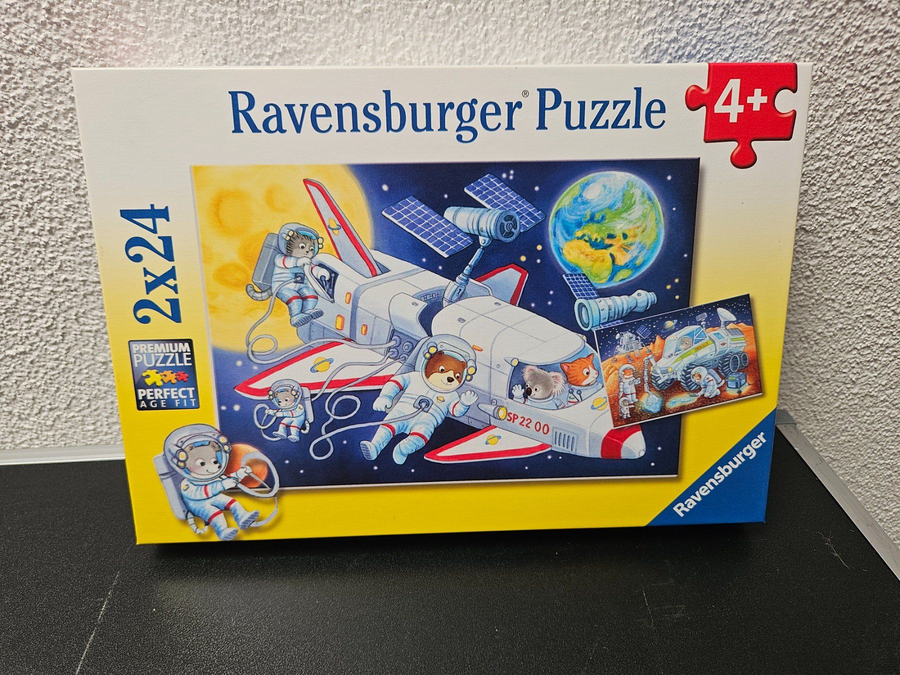 Ravensburger Puzzle: Neu - Ravensburger - Puzzle 2x24 Weltraum – Nuovo e nell'imballaggio originale da Dagmersellen venduto da Jarsetz_Restposten
