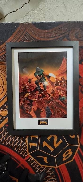 Foto & Immagini: DOOM Kunstdruck im Bilderrahmen  Gaming Poster – Usato da Dettighofen venduto da LucasP.