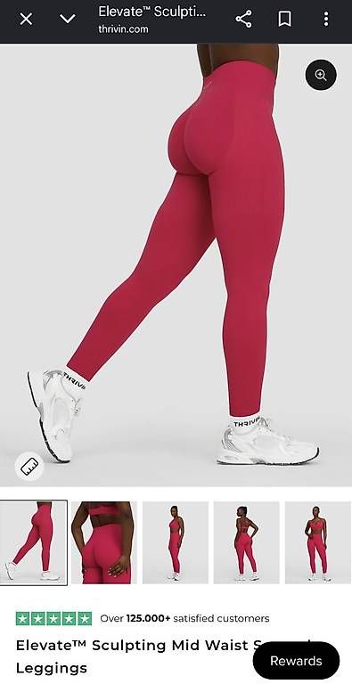 Leggings: Thrivin Elevating Mid Waist Leggins – Gebraucht aus Bürglen TG von huda11