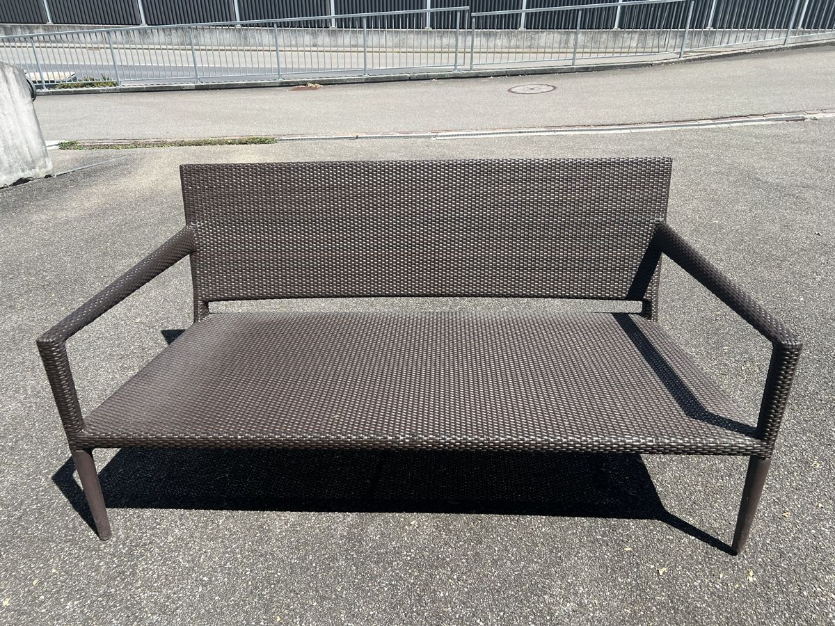 Dedon Sedie a sdraio: DEDON outdoor sofa and stool – Usato da Bäch SZ venduto da qua_6sw2