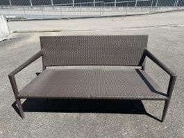 DEDON outdoor sofa and stool