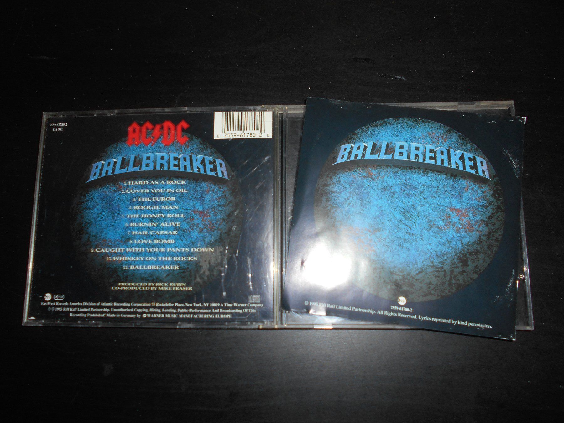 CDs: AC/DC – Ballbreaker / 1995 – D'occasion à Aarberg par witchhunter01 1