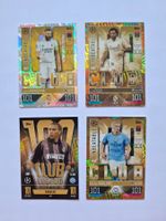 Match Attax 4x Fussballkarten 101 CLUB Sammlung