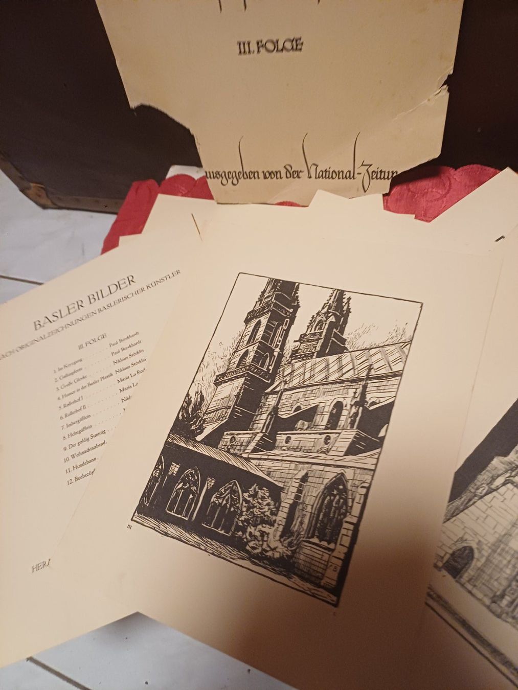 Foto & Immagini: 12 BASLER BILDER 1926 – Usato da Zullwil venduto da imh_lq9s 3