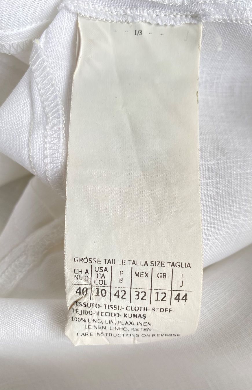 Max Mara Camicette: Weekend Max Mara Longbluse aus Leinen Grösse 40 – Usato da Oberwil BL venduto da Leni-Mischi 4