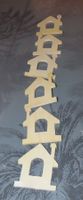 Guirlande de maisons en bois, neuf