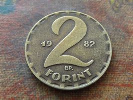HONGRIE  2  Forint  1982