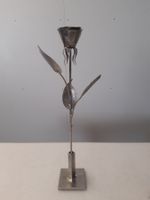 Rose au Metall mit Vase