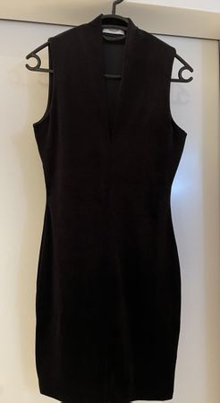 Samtkleid von Mango