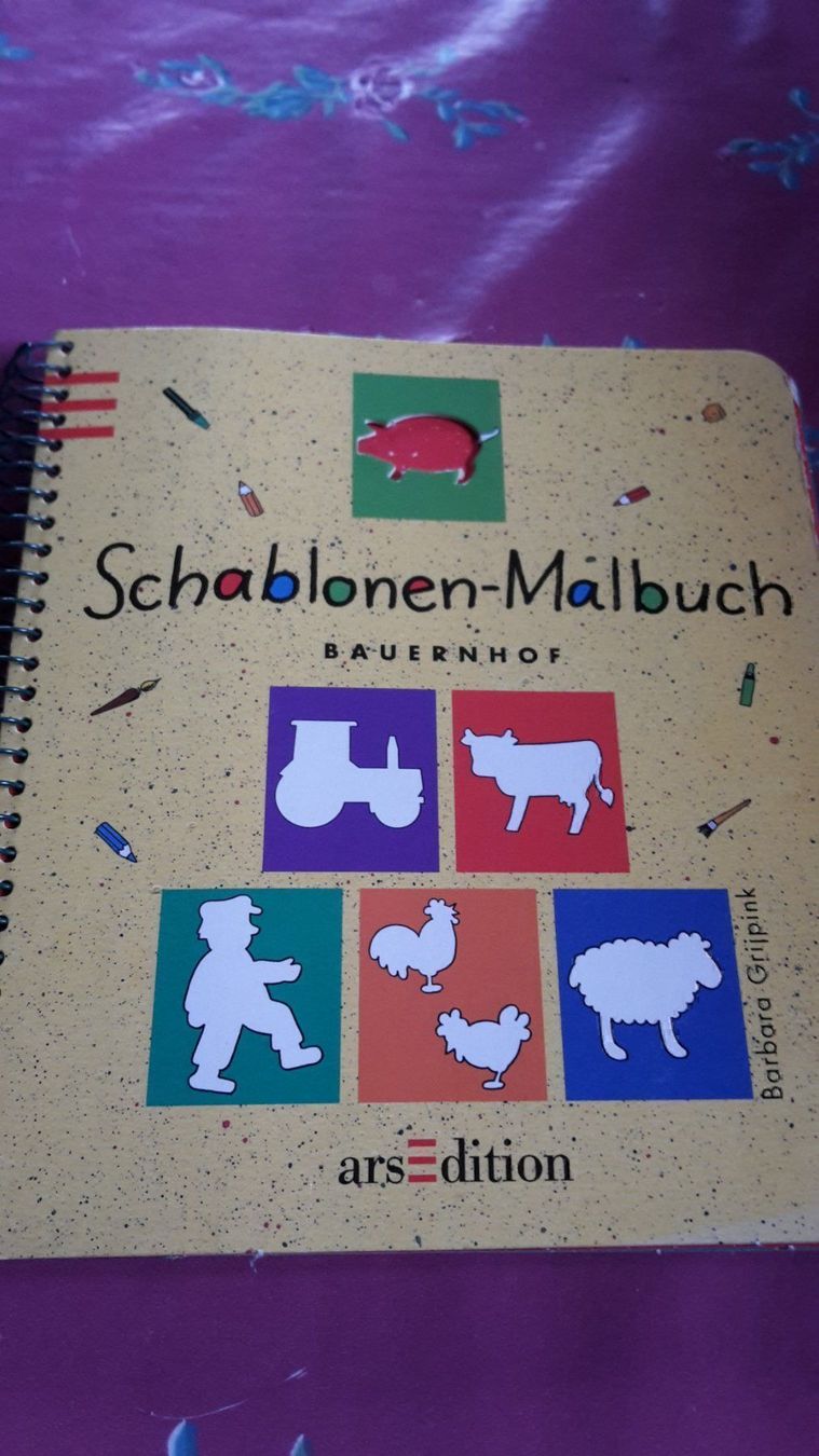 Sciablone: Schablonen Malbuch – Nuovo (secondo la descrizione) da Schwarzenburg venduto da Flamingo07