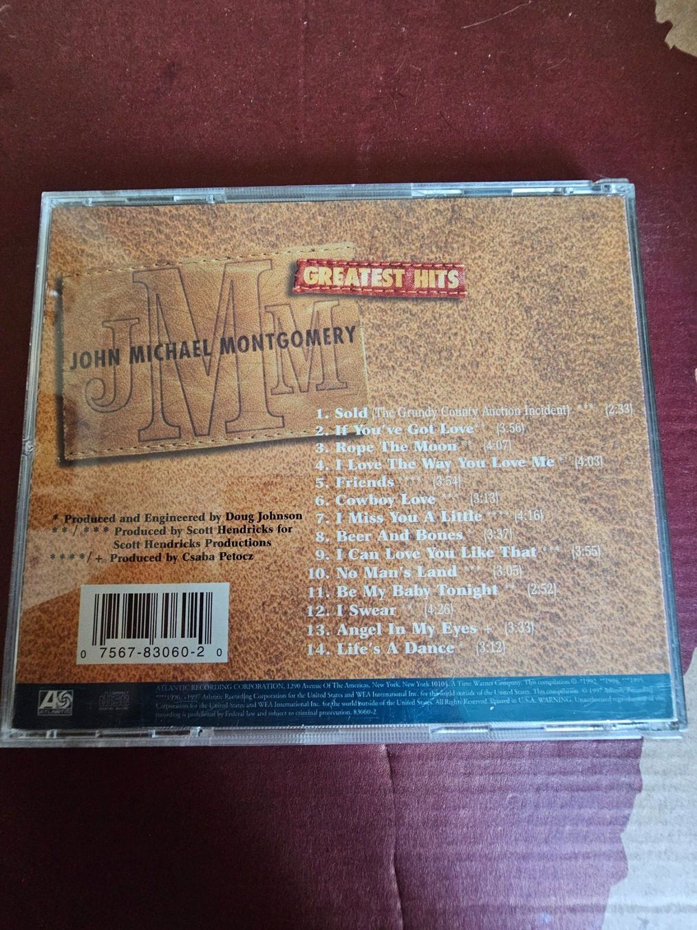 CDs: CD - John Michael Montgomery – Greatest Hits – D'occasion à Biberist par Foolio0 1