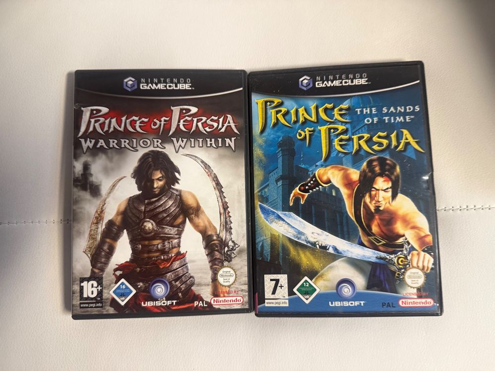 Pack Prince Of Persia Limited Edition : Sands Of Time + Warrior Within - GameCube, PAL, FR