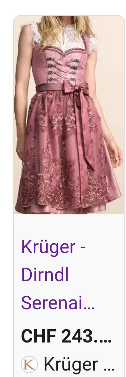 Krüger Kleider: Dirndl – Neu und originalverpackt aus Münchenstein von Barbi73 3