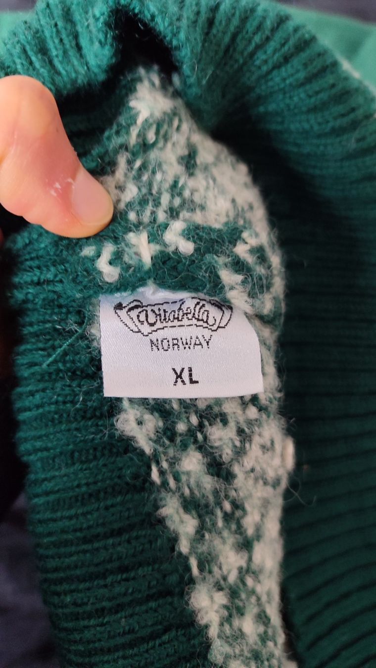 Maglioni & Felpe: Narvesen Norweger Pullover Vitabella grün Gr. L – Usato da Zürich venduto da nic_xm7s 2