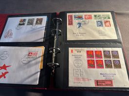 Album Schweiz - FL Sammlung Briefe und FDC