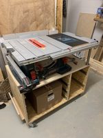 Bosch GTS 10 Tischkreissge mit Untergestell,Schiebeschlitten