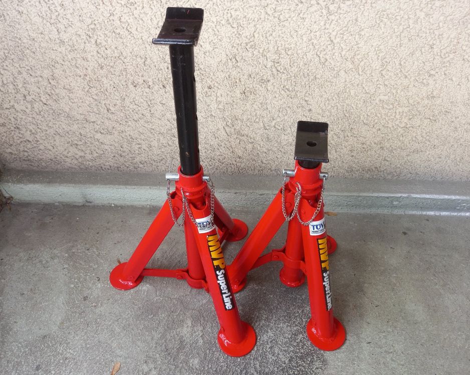 Unterstellböcke 3 Tonnen - Robuste Stützböcke Für Auto Und Werkstatt
