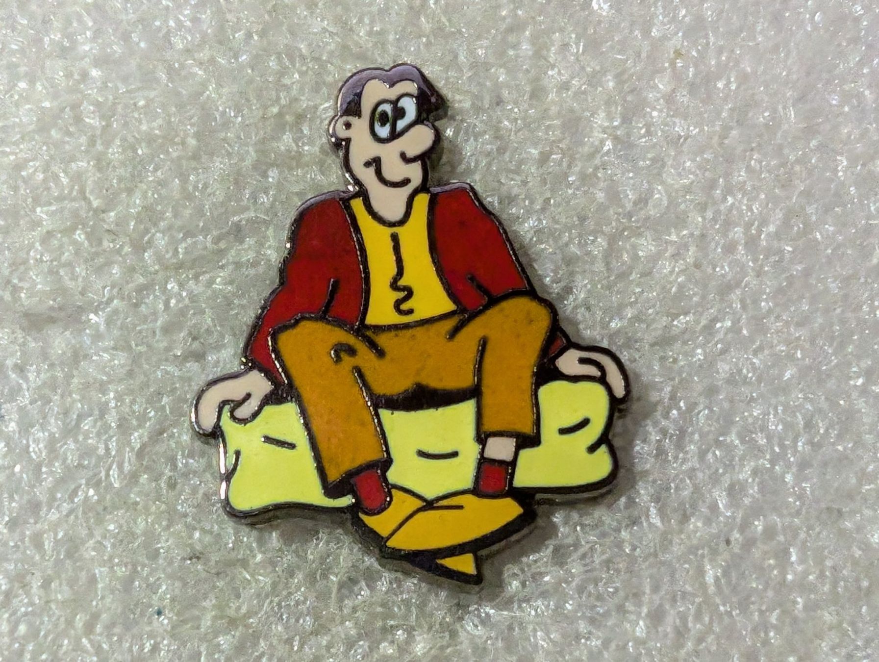 Plaketten & Abzeichen: Ansteckpin 63: Mann – Gebraucht aus Oppligen von Pin-Fall-Shop