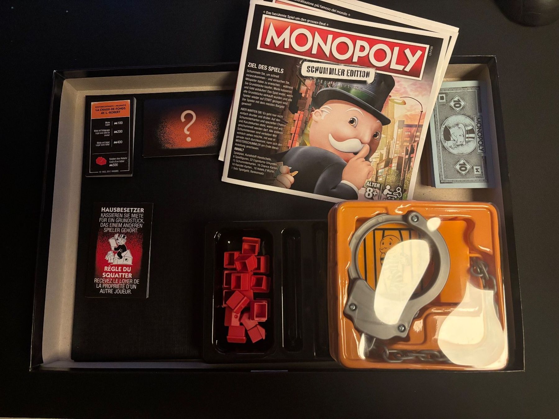 Hasbro Giochi: Monopoly Schummler Edition - wie neu – Nuovo (secondo la descrizione) da Niederlenz venduto da nathanJF 3