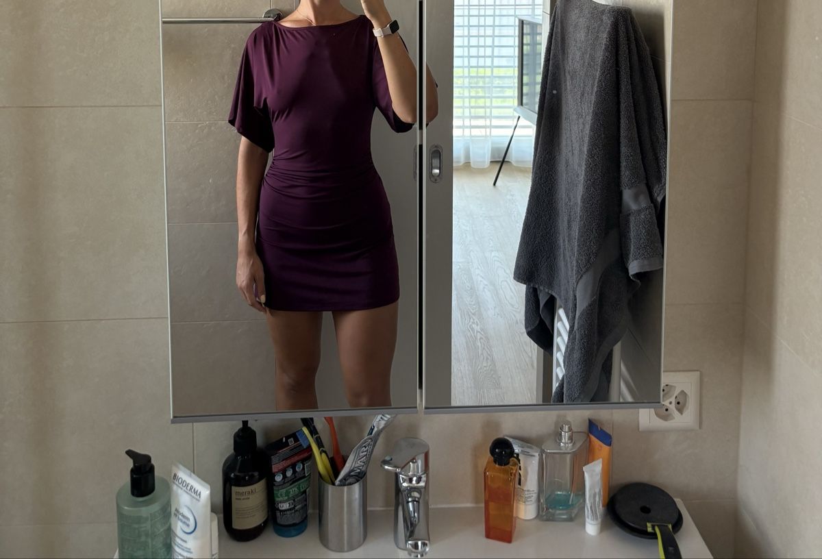 Robes: Robe d’été bordeaux taille S – Neuf avec emballage d'origine à Vésenaz par ilomd 2