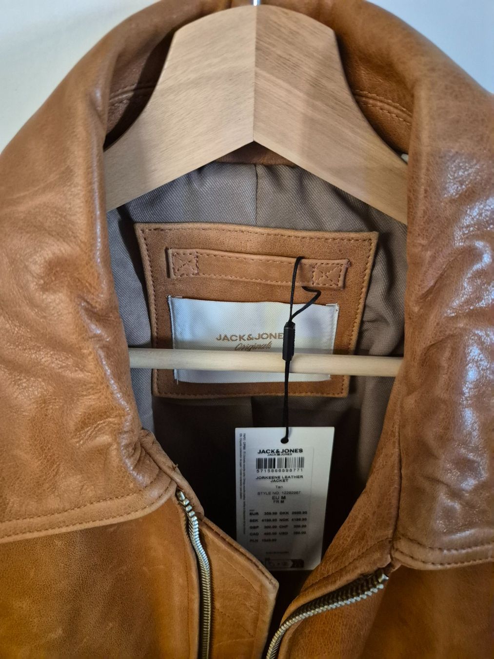 Jack & Jones Jacken: Jack&Jones Lederjacke Grösse M neu – Neu und originalverpackt aus Küsnacht ZH von Fred4711 1