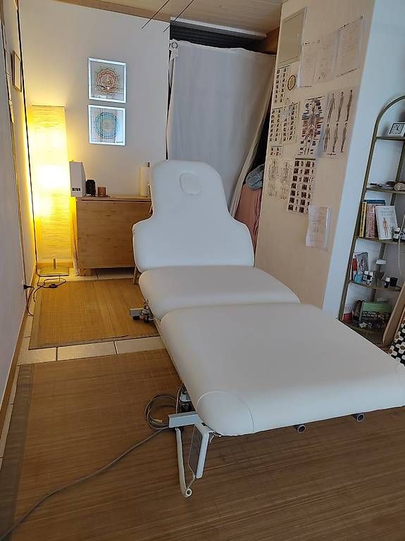 Lettini & sedie per cosmetici: Table de massage électrique  – Usato da Avenches venduto da syl_2fv6 2