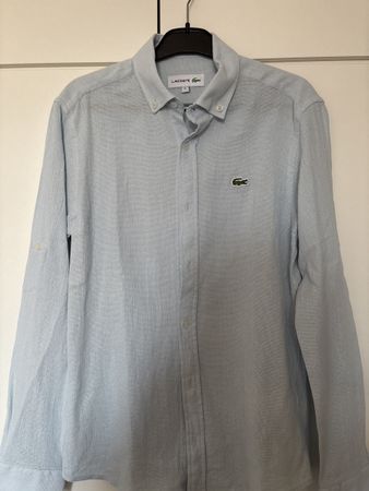 Lacoste Hemd Hellblau Gr. S - Top Zustand für den Sommer!
