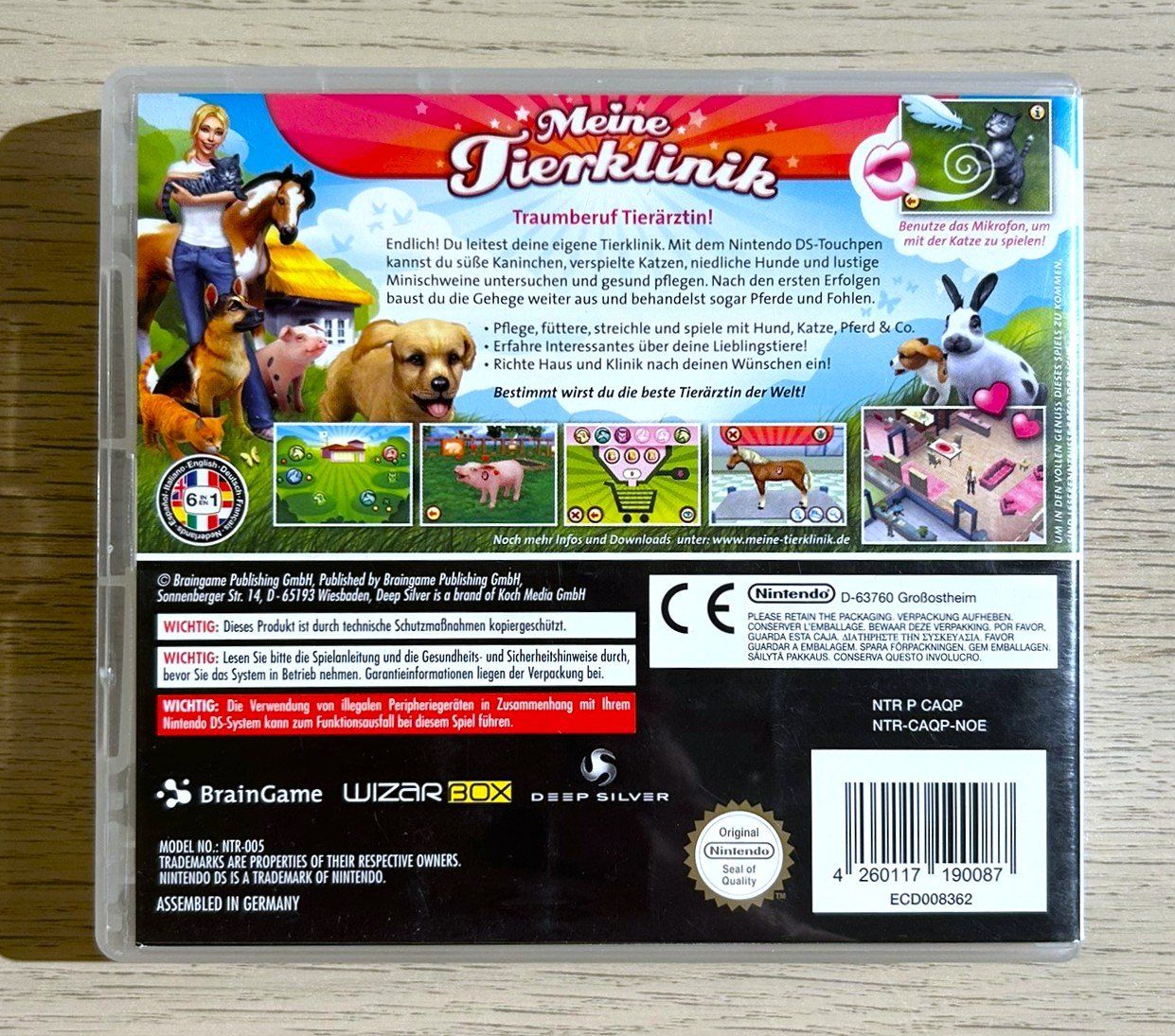 Nintendo Spiele: Meine Tierklinik Nintendo DS – Gebraucht aus St. Gallen von Alpine.Arcade 1