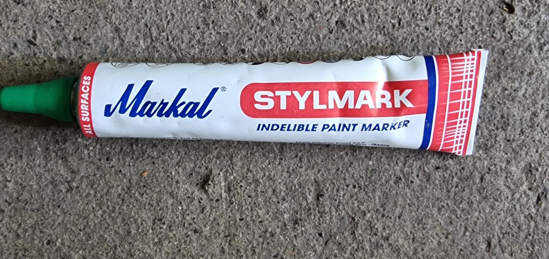 Penna & Evidenziatori: Markal, stylmark, markierungsstifte, stift, farbe, grün – Nuovo e nell'imballaggio originale da St.gallen venduto da herr_gamster