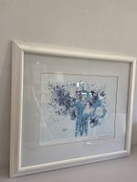 Blumenbild Aquarell-Druck gerahmt - Dafni Amecke-Tzitzivakos