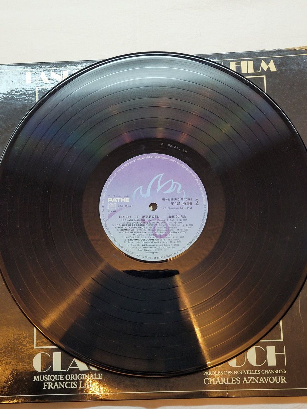 Schallplatten: Double Vinyle Edith et Marcel - Bande originale du film – Gebraucht aus La Chaux-de-Fonds von reu_kx5l 4