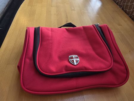 Ellehammer Kulturtasche, rot. Top Zustand! 🎒🧳✈️ (fast neu)