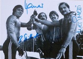 Ekkehard Fasser (1952-2021) & Team BOB - sign. Foto