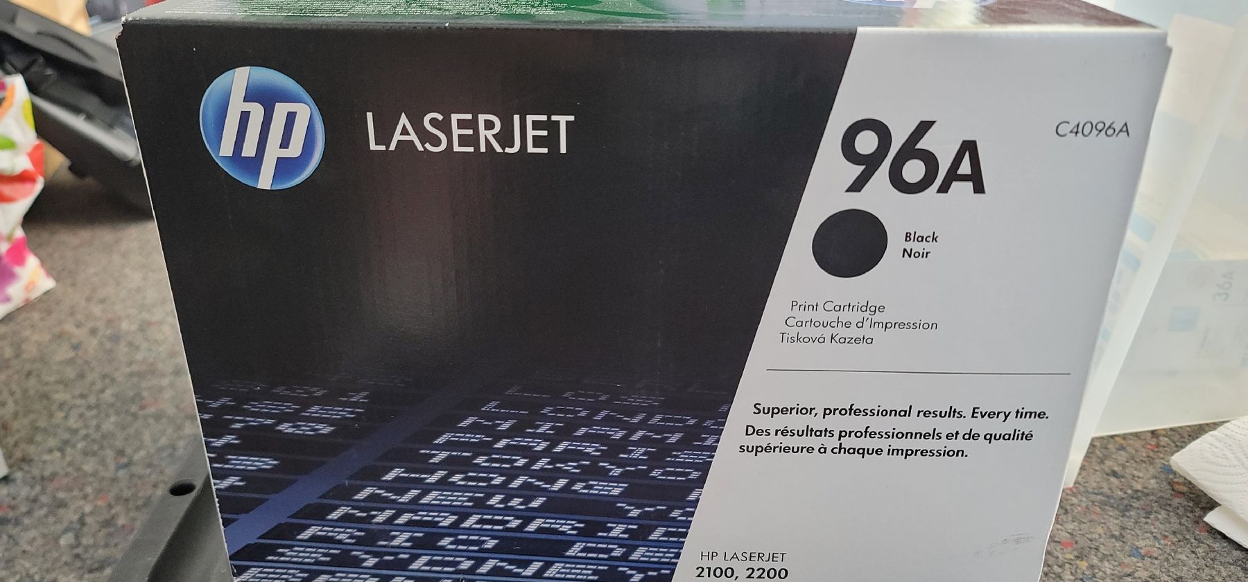 Hewlett Packard Cartucce per stampanti & toner: HP LaserJet 96A Schwarz C4096A neu – Nuovo e nell'imballaggio originale da Ostermundigen venduto da zaster.cholae