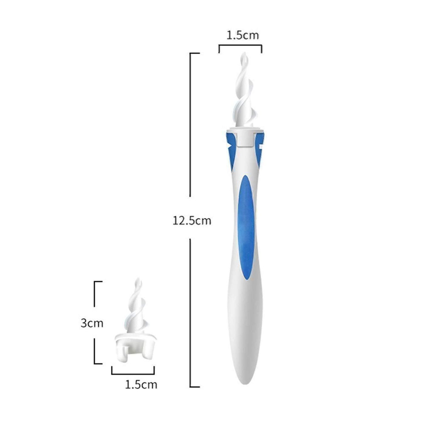 Prodotti di pulizia: Ohrreiniger Set mit 16 pcs Ersatzköpfen – Nuovo (secondo la descrizione) da Thun venduto da Laoye 5