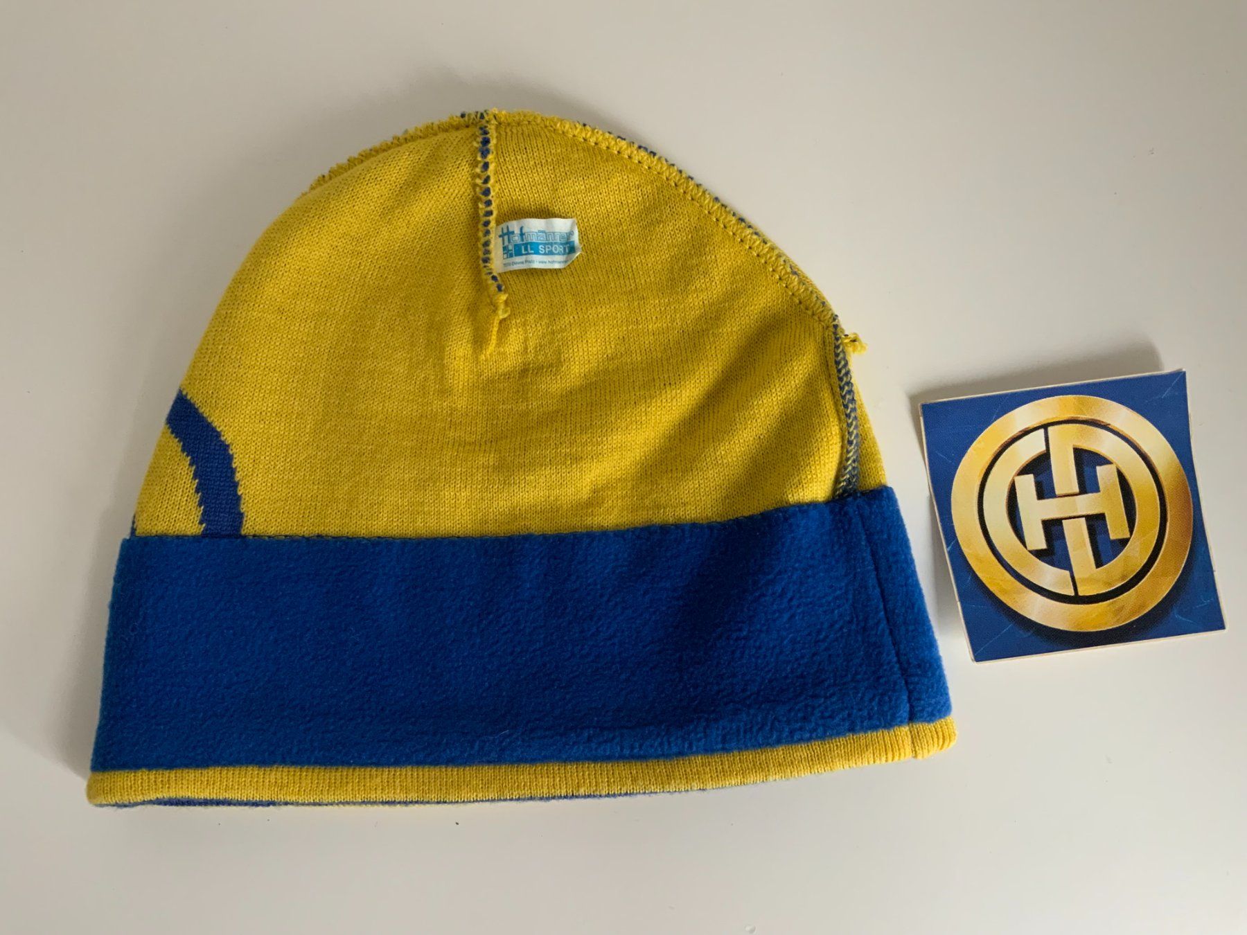 Copricapi, berretti & cappellini: HCD Mütze nostalgisch/vintage mit Kleber – Usato da Luzern venduto da Flocke11 8