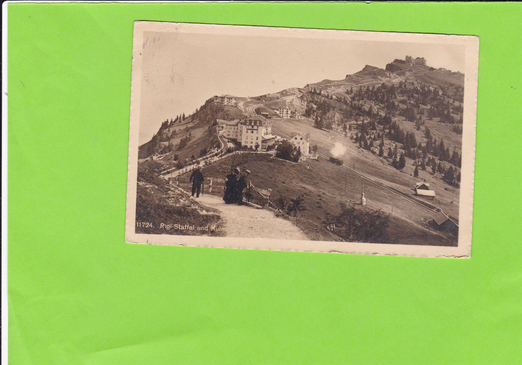 Cartes postales: Rigi Staffel und Kulm--belebt – D'occasion à St. Peterzell par neckertal
