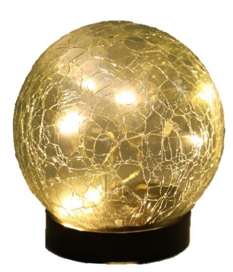 Tutte le decorazioni: LED Solar Crackle Ball 12 cm – Nuovo e nell'imballaggio originale da Oensingen venduto da Liquidations-Shop 1