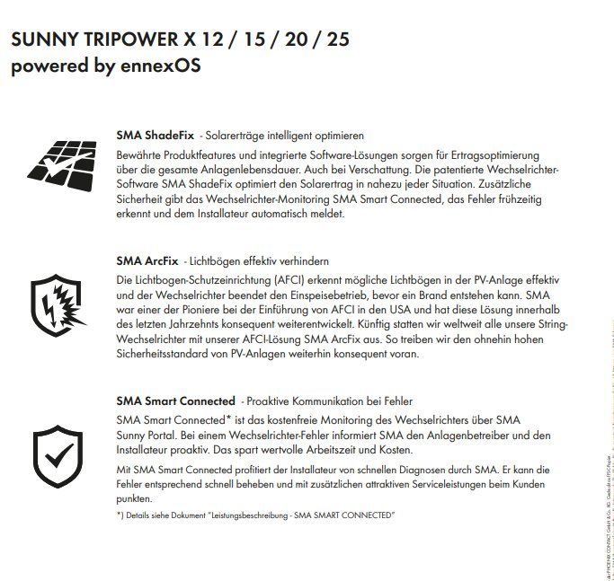 Inverter: Wechselrichter SMA Sunny TRIPOWER X 15 – Usato da Muhen venduto da Turtle13 5