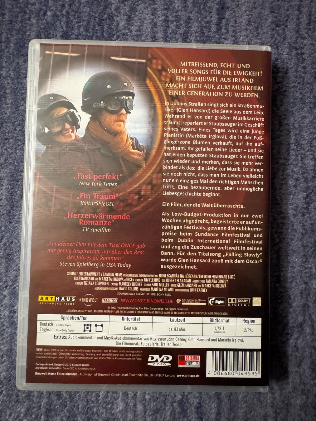 Alle DVDs: DVD Once – Gebraucht aus Winterthur von Malve00 1