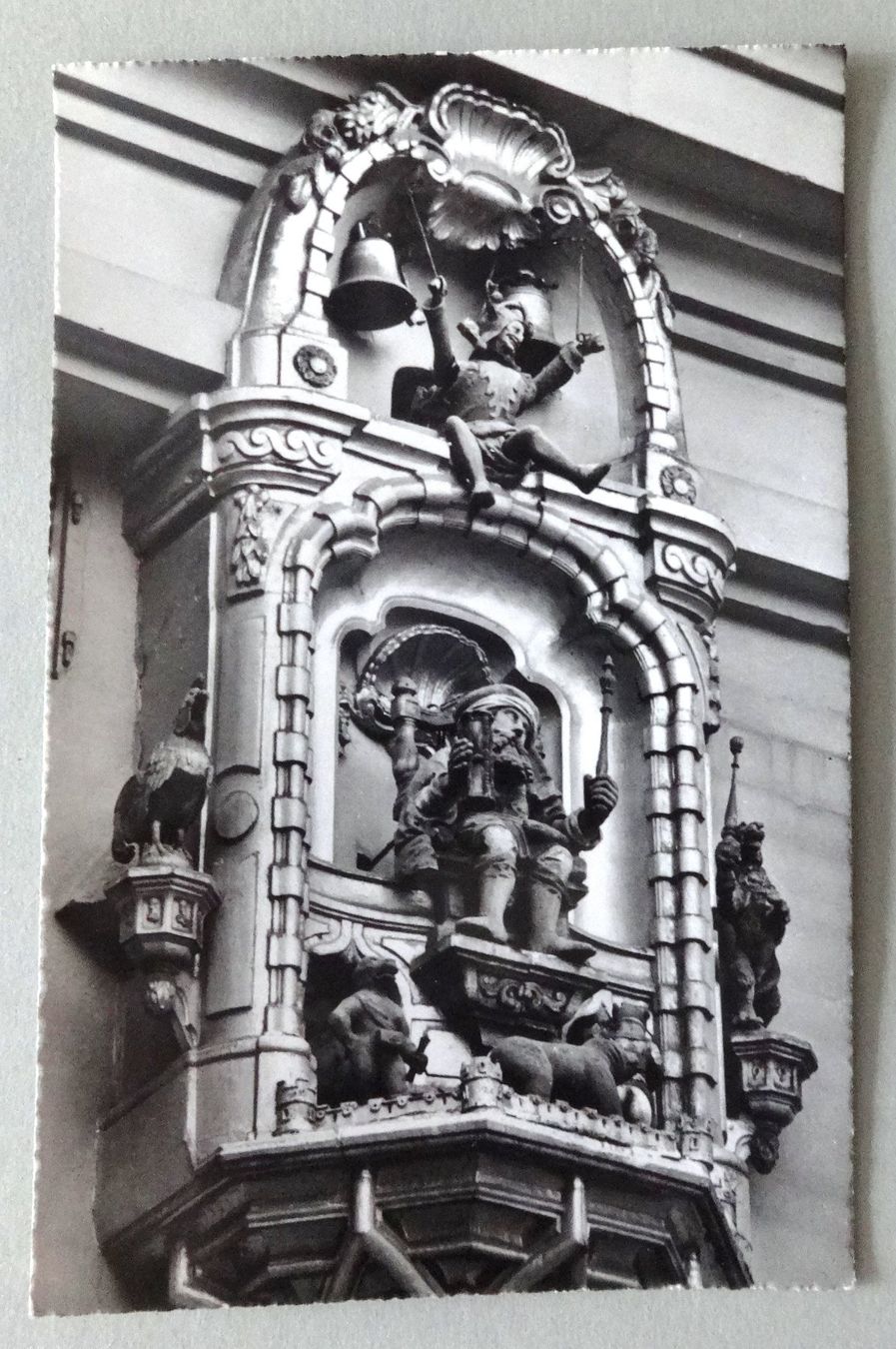 Cartoline postali: Bern - Zeitglockenturm, Détail – Usato da Fétigny venduto da Billy2miny