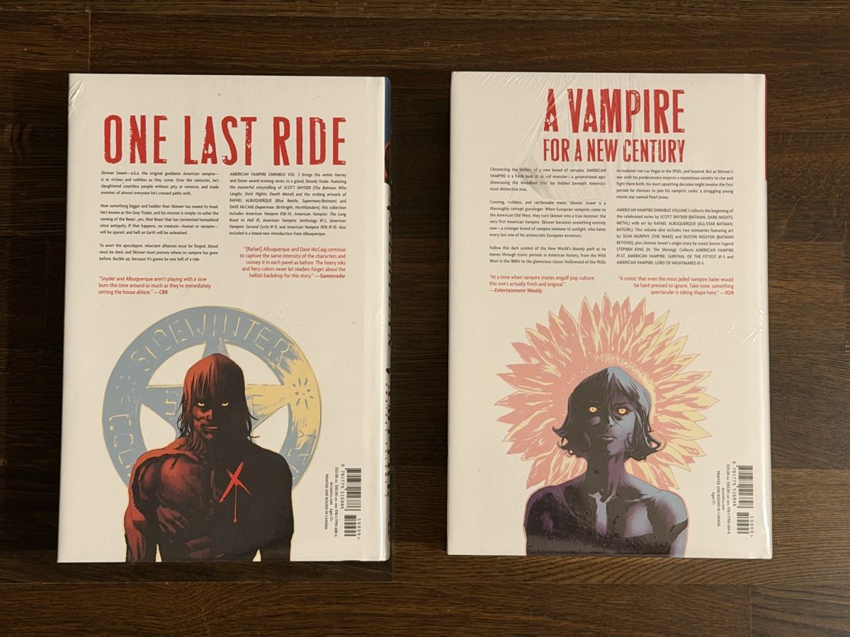 Fumetti: American Vampire Omnibus 1 & 2 NEU/OVP DC Comics – Nuovo e nell'imballaggio originale da Stein am Rhein venduto da ricks0r 1