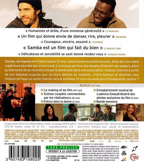Tutti i DVDs: SAMBA – Nuovo (secondo la descrizione) da Bursins venduto da Adabel 1