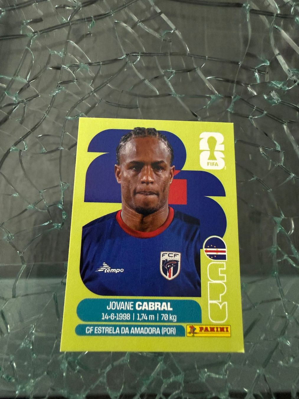 Panini Carte collezionabili: WM 2026 - Panini - Jovane Cabral - CPV 16 – Usato da Pfäffikon ZH venduto da Marcodesi76