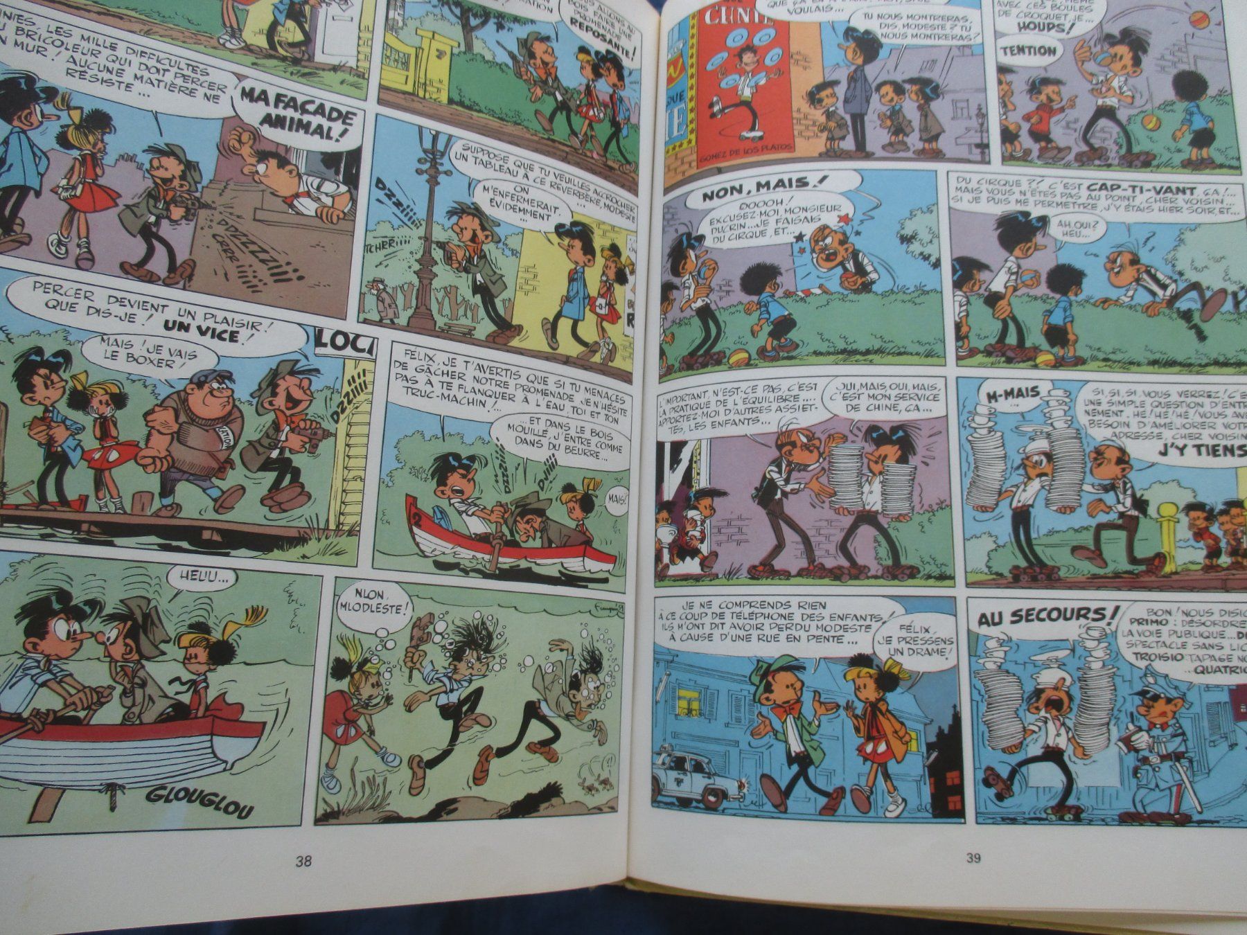 Fumetti: Modeste et Pompon : Tout plein de gags – Usato da Colombier NE venduto da Nevenma 2