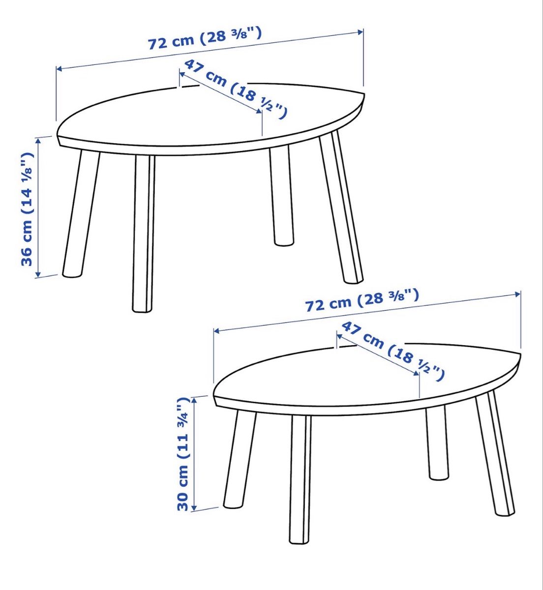 Ikea Tavoli: IKEA table basse - Stockholm – Usato da Biel/Bienne venduto da noah.graells 2