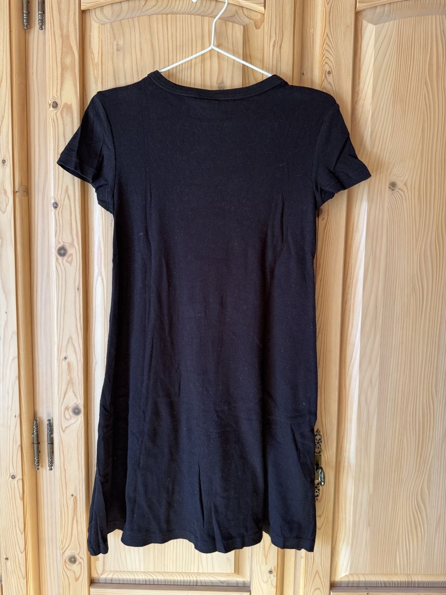 H&M Vestiti: Schwarzes T-Shirt Kleid – Usato da Hergiswil NW venduto da kaufe_bei_kaufmann 2