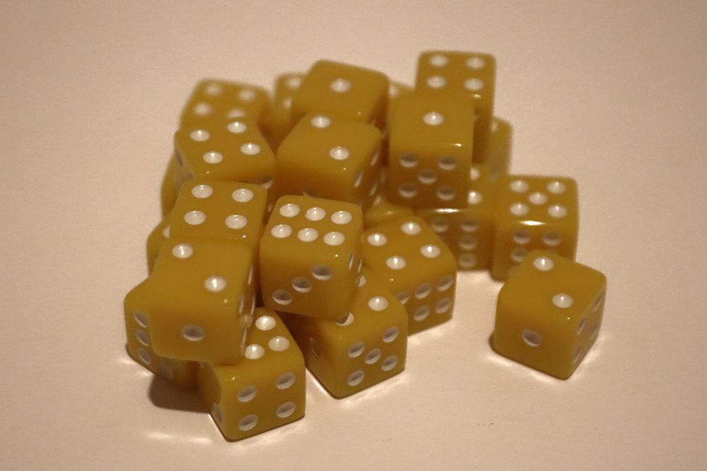 FANGZHE 100 Stu00fcck Wu00fcrfel, Spielwu00fcrfel, Wu00fcrfel Bunt Set, Transparente